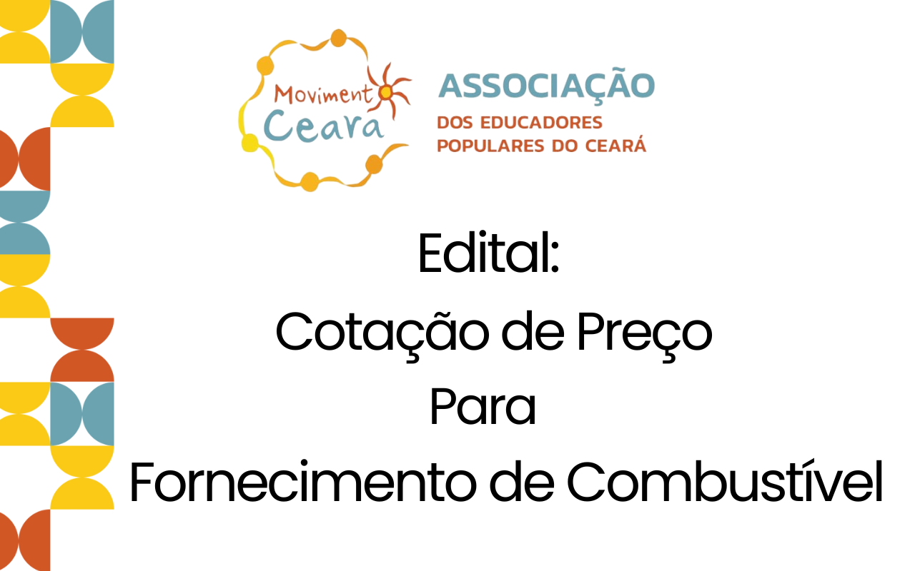 Edital de Cotação de Preço para Fornecimento de Combustível