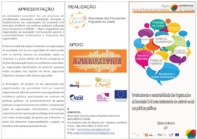 Projeto Escola de Formação Para Cidadania