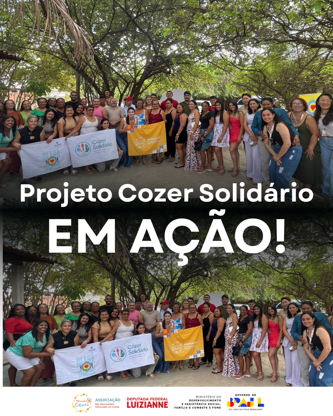 Lançamento do Projeto Cozer Solidário